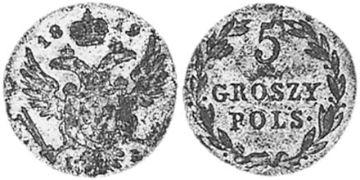 5 Groszy 1818-1825