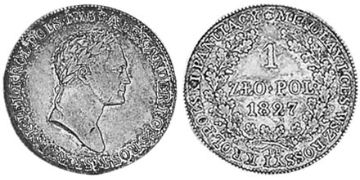 Zloty 1827-1832