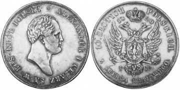 10 Zlotych 1820-1822