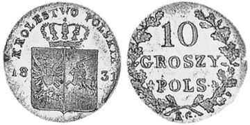 10 Groszy 1831