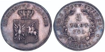 5 Zlotych 1831