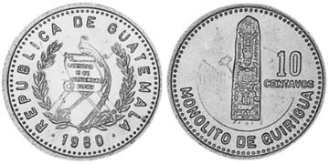 10 Centavos 1980-1981