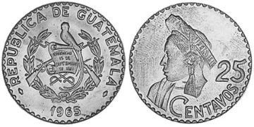 25 Centavos 1965-1966
