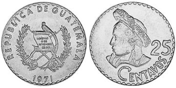 25 Centavos 1971-1976