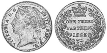 1/3 Farthing 1866-1885