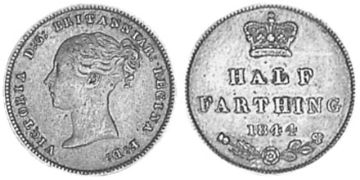 1/2 Farthing 1839-1856