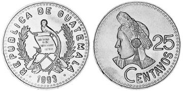 25 Centavos 1985-1995
