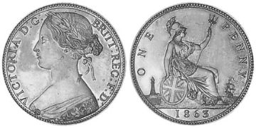 Penny 1860-1874