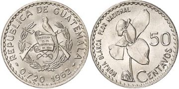 50 Centavos 1962-1963