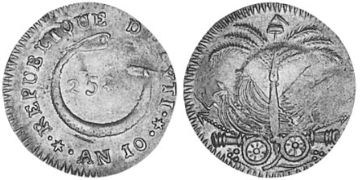 25 Centimes 1813