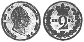 2 Pence 1831-1837