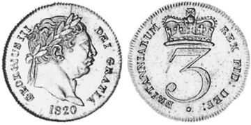 3 Pence 1817-1820