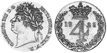 4 Pence 1822-1830