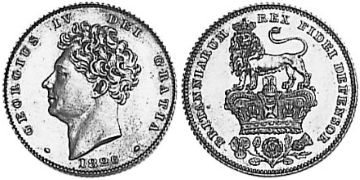 6 Pence 1826-1829