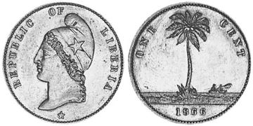 Cent 1866
