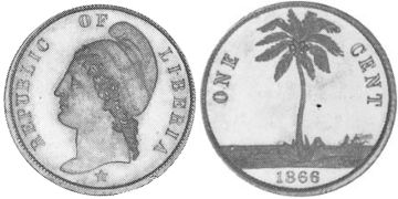 Cent 1866
