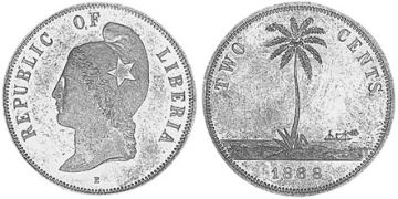 2 Cents 1868
