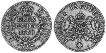 2 Centimes 1850