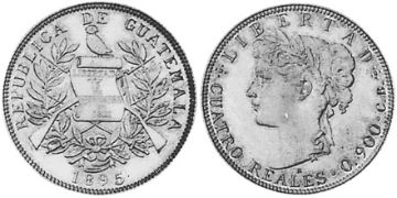 4 Reales 1895