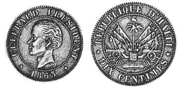 10 Centimes 1863