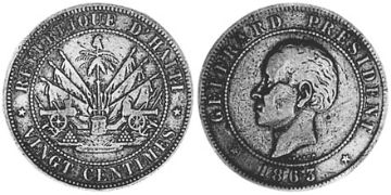 20 Centimes 1863