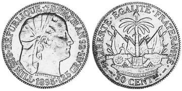 50 Centimes 1882-1895
