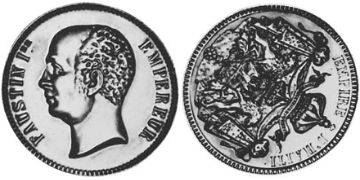 5 Gourdes 1854