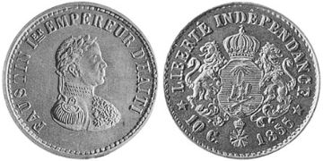 10 Centimes 1855