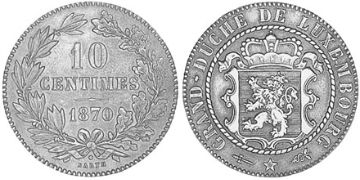 10 Centimes 1854-1870