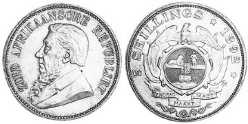 5 Shillings 1892