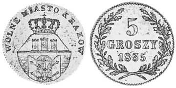 5 Groszy 1835