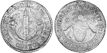 2 Reales 1836-1841