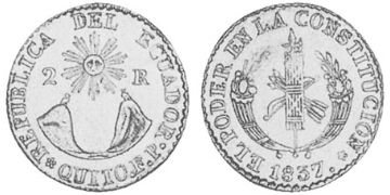 2 Reales 1837-1838
