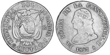 4 Reales 1855-1857