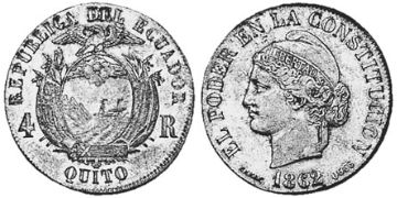 4 Reales 1862