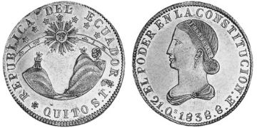 8 Escudos 1838-1841