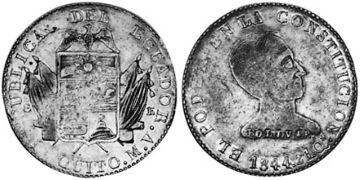 8 Escudos 1844-1845