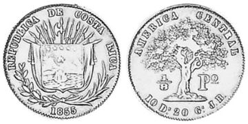 1/8 Peso 1850-1855