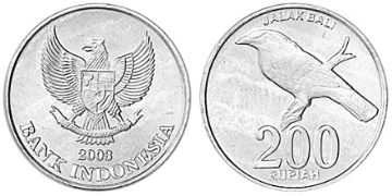 200 Rupiah 2003-2008