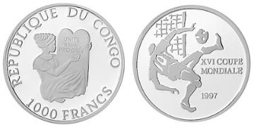 1000 Franků 1997