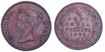 1/4 Cent 1862