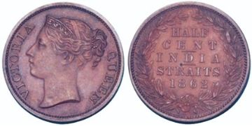 1/2 Cent 1862