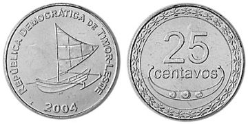 25 Centavos 2003-2012
