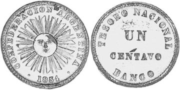 Centavo 1854