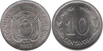 10 Centavos 1937