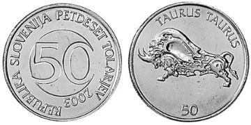50 Tolarjev 2003-2006