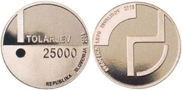 25000 Tolarjev 2003