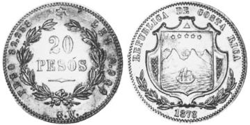 20 Pesos 1873