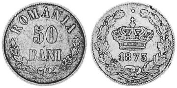 50 Bani 1873-1876