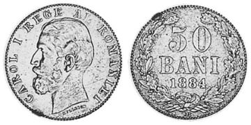 50 Bani 1884-1885